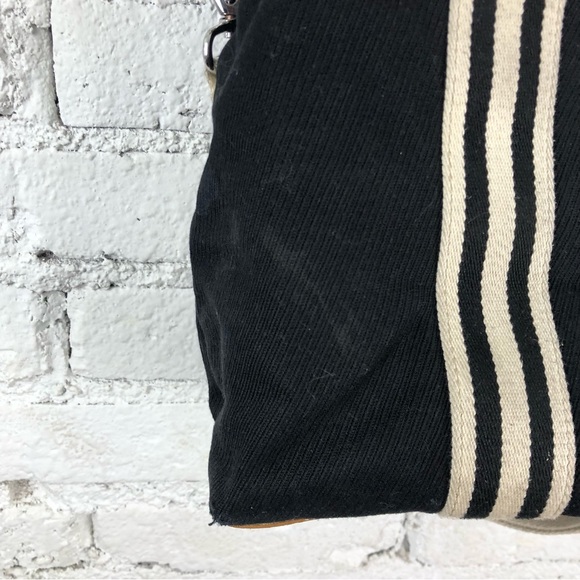 Pottery Barn Kids Black and Tan Striped Bag - Picture 7 of 12